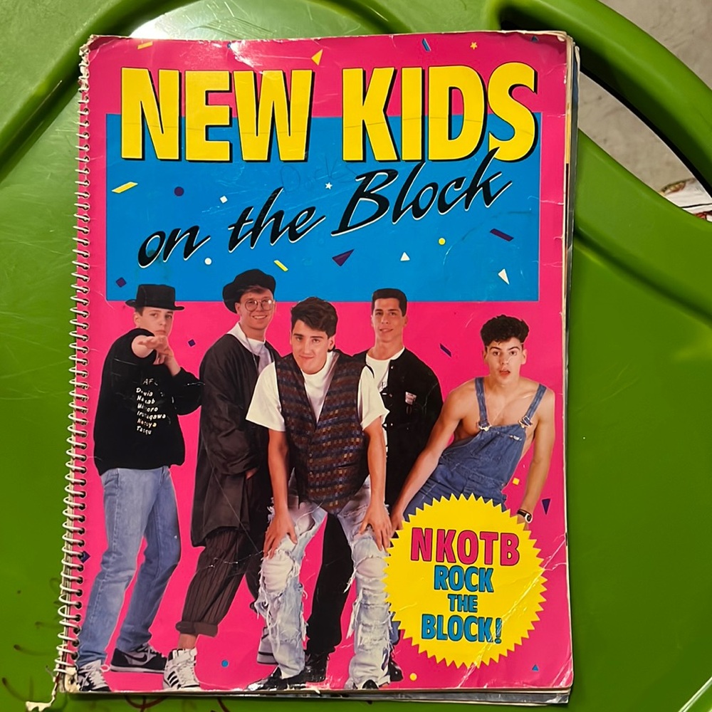 NKOTB magazine book vintage